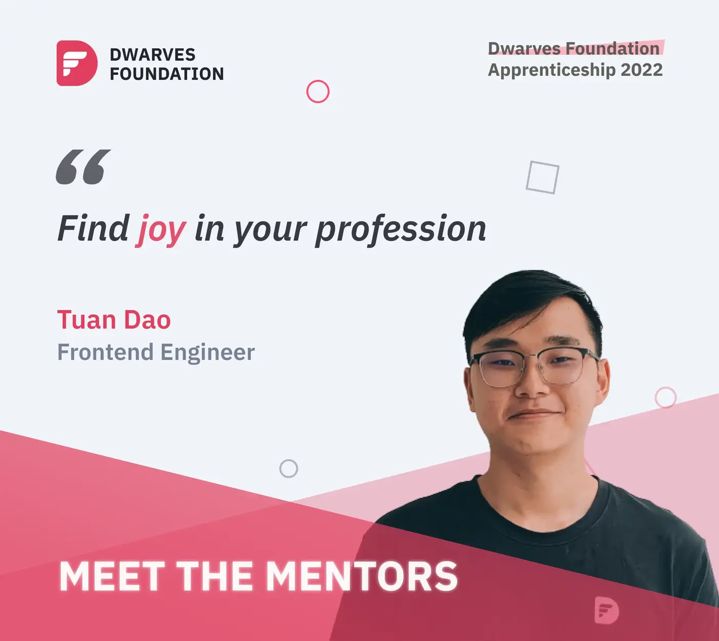 Tuan Dao, Senior Frontend and Blockchain Engineer at Dwarves Foundation