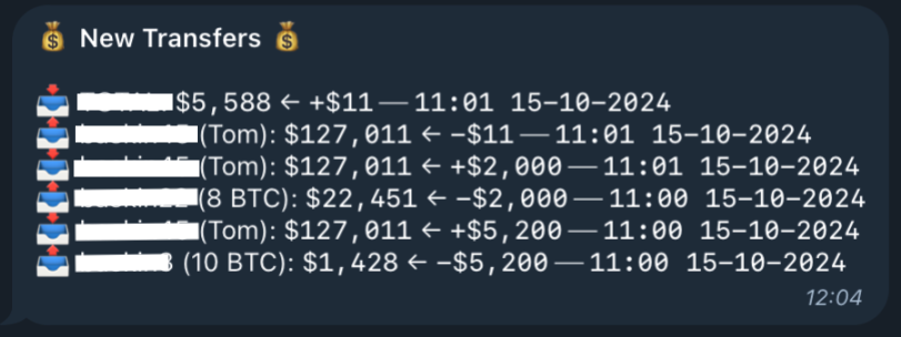 Sporadic and confusing transfer logs